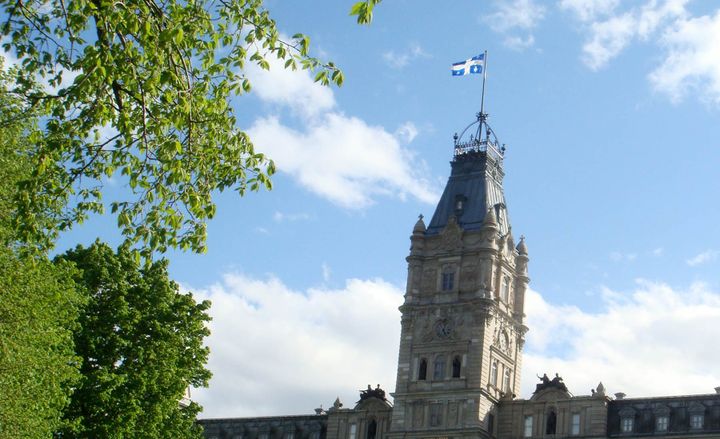 Parliament Buildings in Quebec City, 2012.