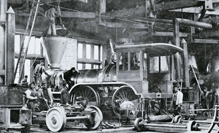 “Trevithick” Railway Engine